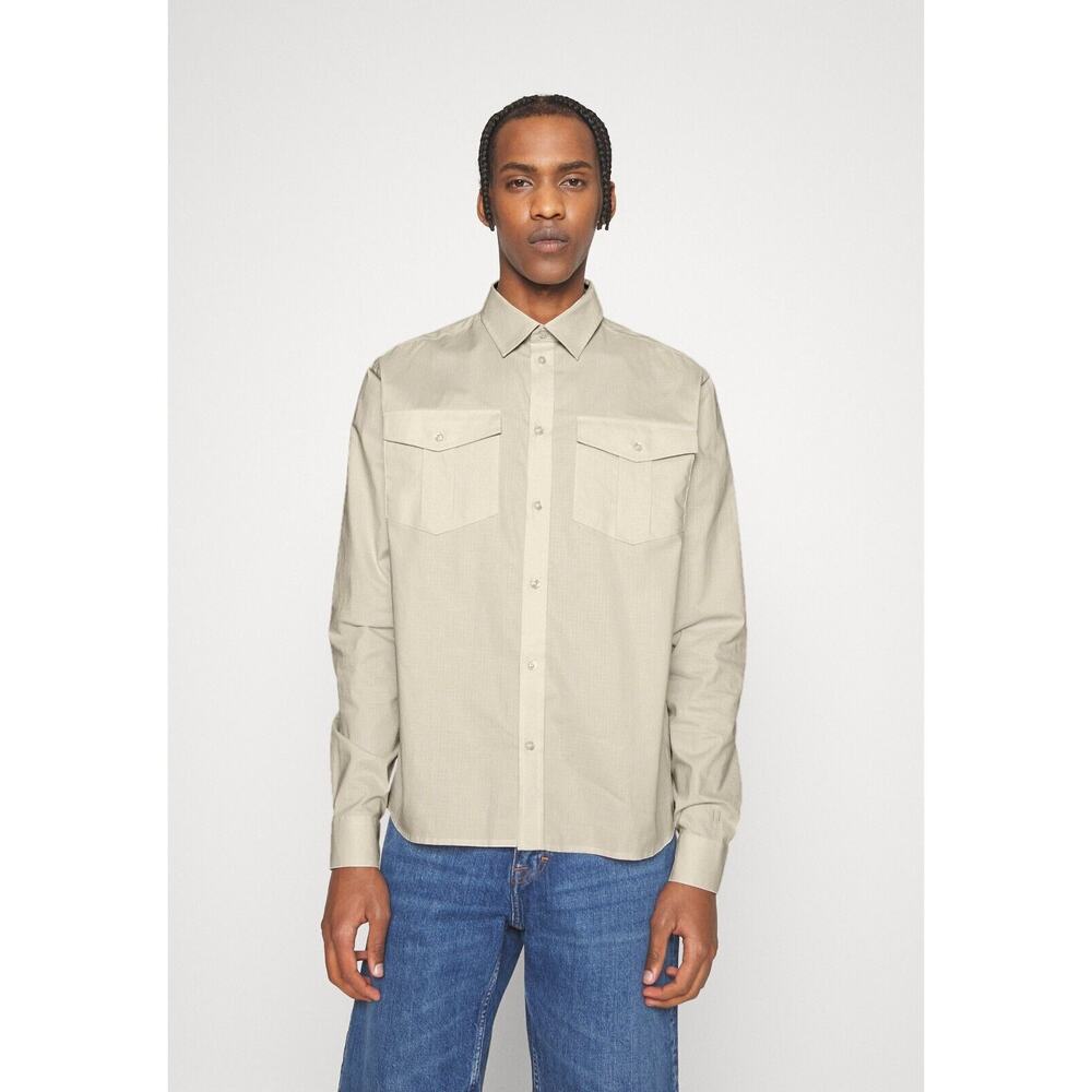 Les Deux Regular fit Button Up Shirt 'Lincoln' in Beige XL